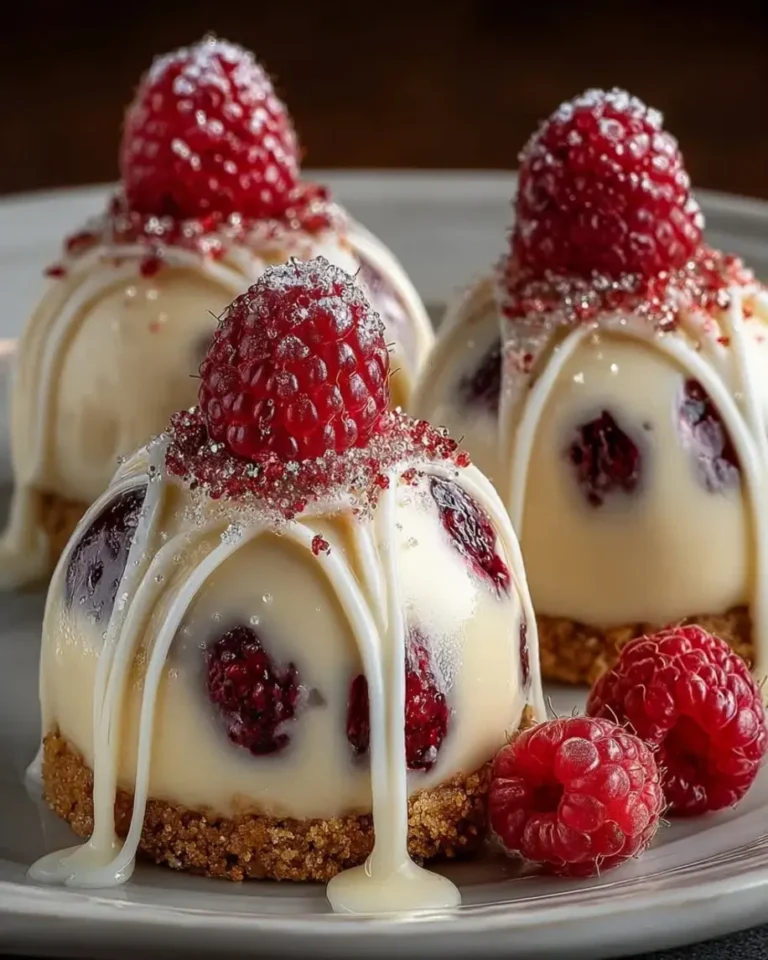 Best Diamond Raspberry Cheesecake Bombs with Crystal Glaze