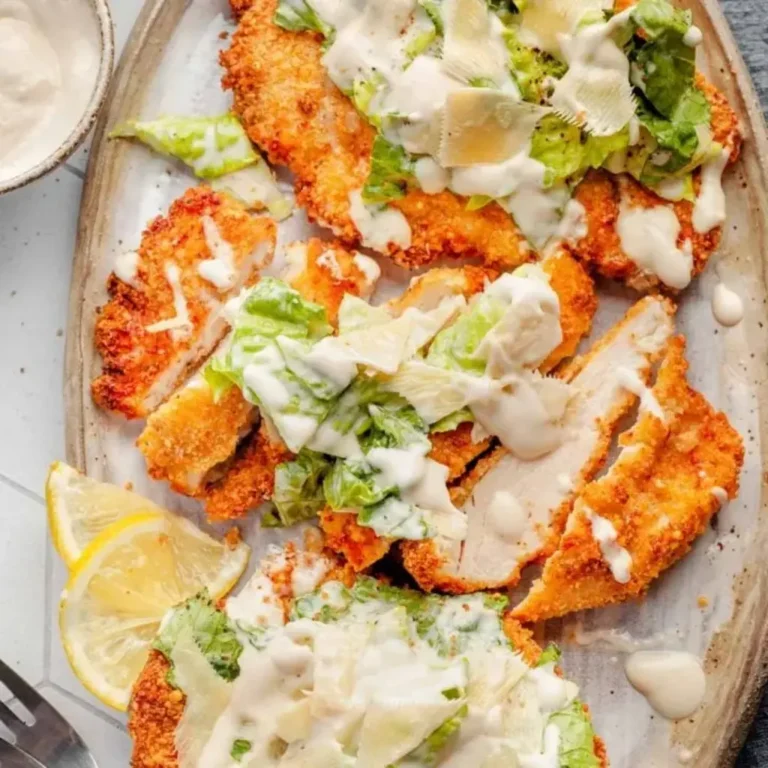 Chicken Caesar Cutlets