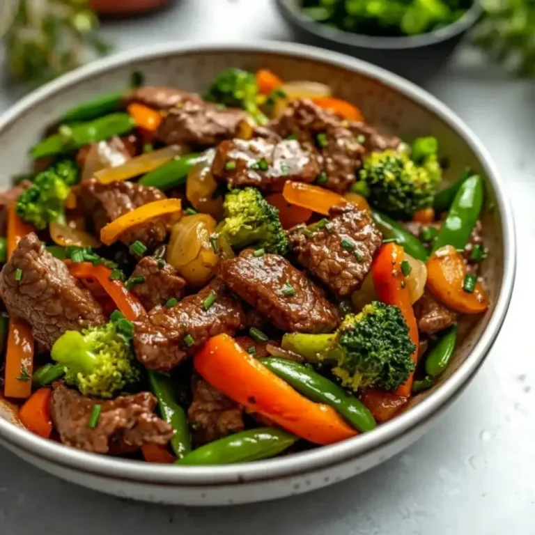 Beef Stir Fry with Vegetables (30-Minutes)