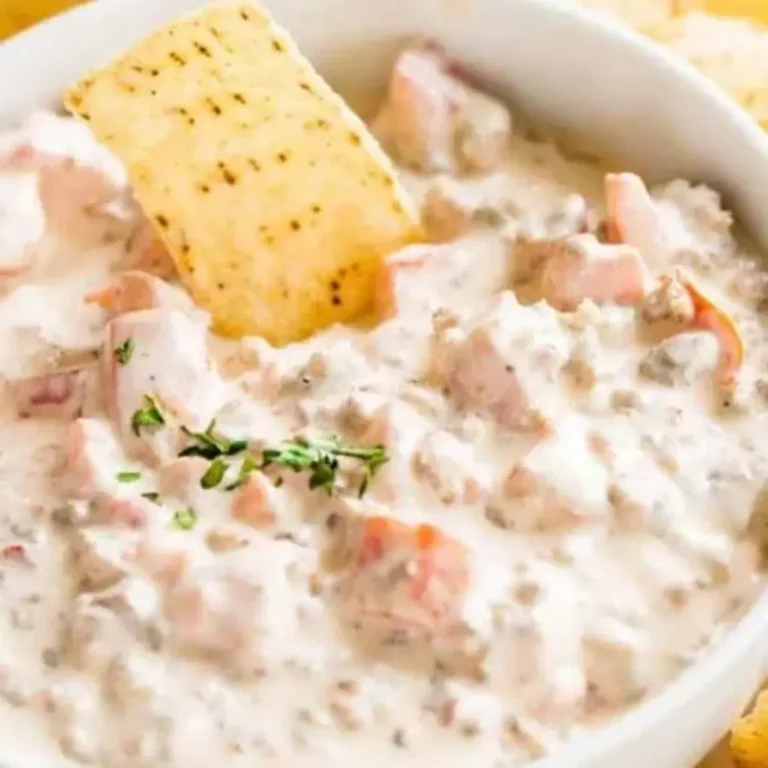 Rotel Sausage Dip
