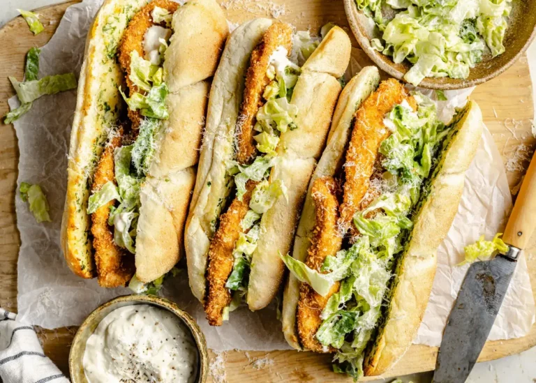 Chicken Caesar Sandwiches