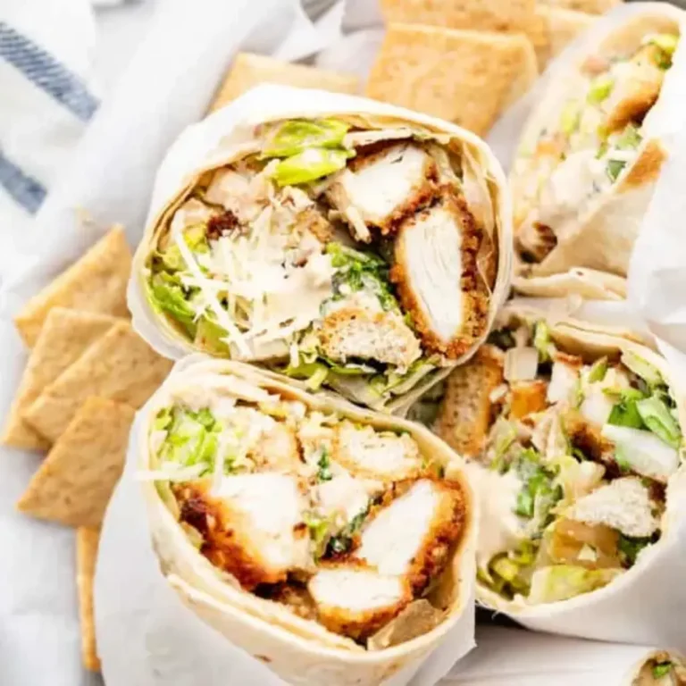 Chicken Caesar Wrap Recipe