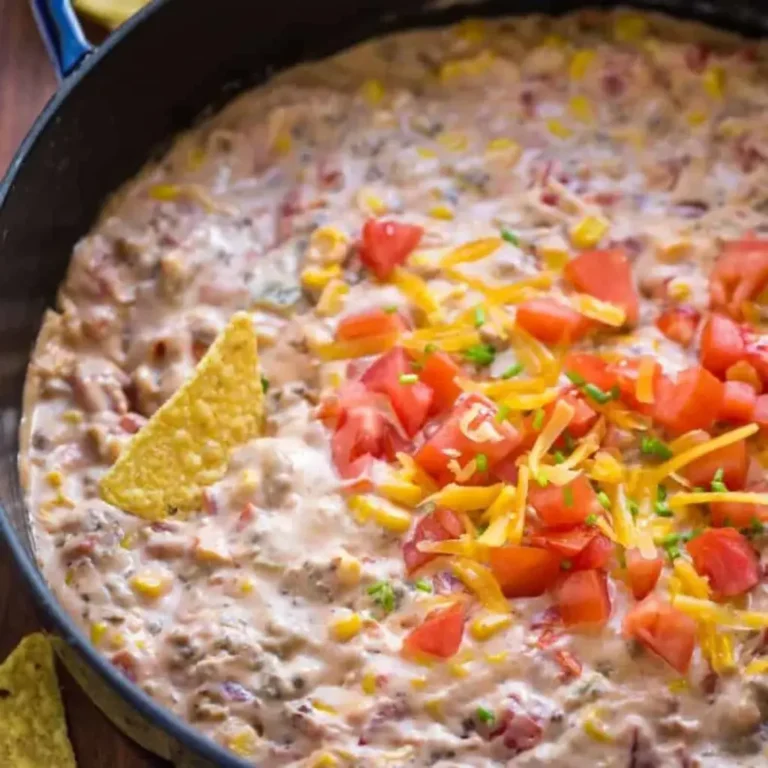 Sausage Queso Dip Recipe (with Real Cheese!)