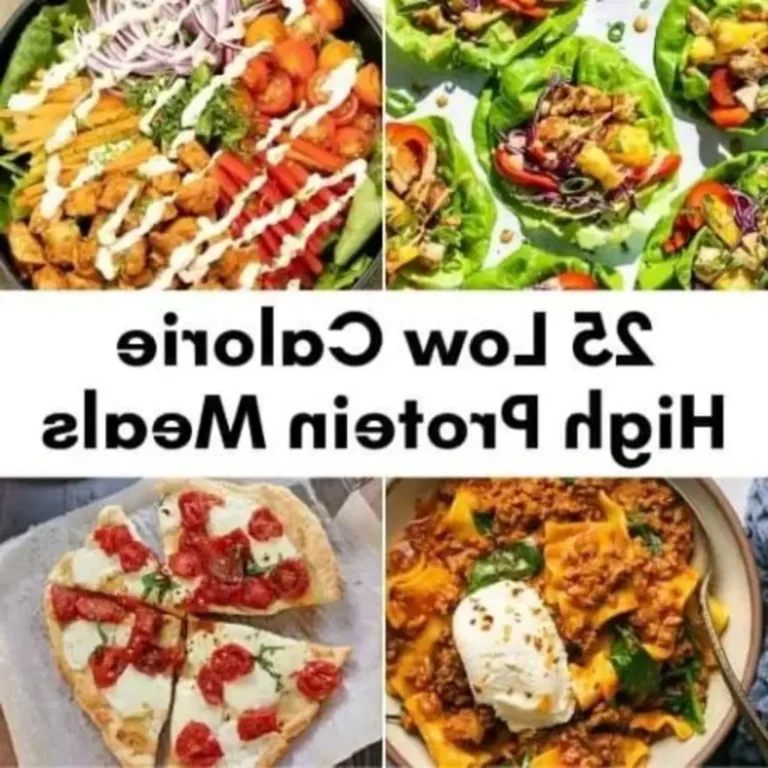 25 Delicious Low Calorie High Protein Meals