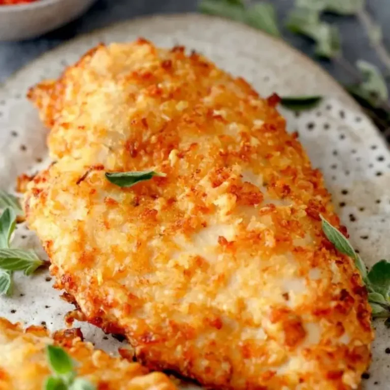 Air Fryer Parmesan Crusted Chicken