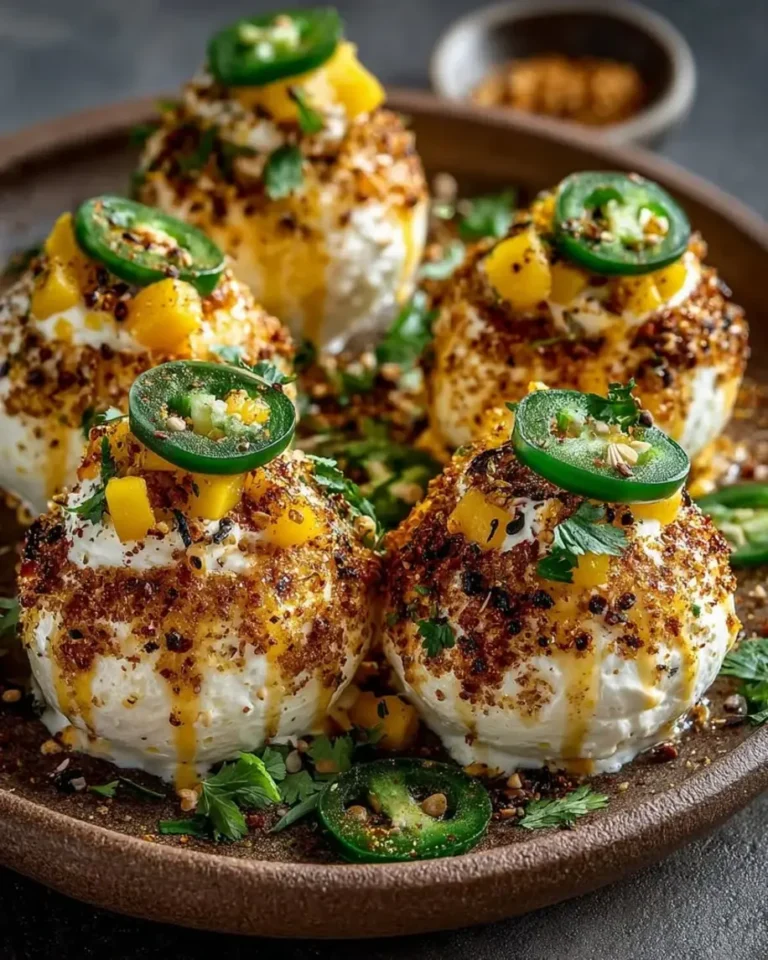 Best Spiced Jalapeño Mango & Smoked Gouda Cream Domes