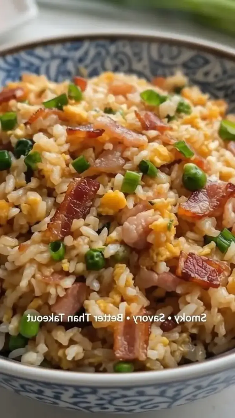 Golden Bacon Fried Rice – Savory, Crispy & Ready in 25 Mins
