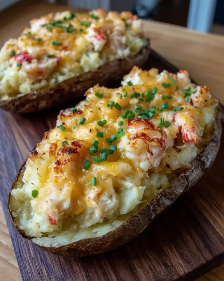Ruth’s Chris Style Seafood Twice-Baked Potatoes Recipe