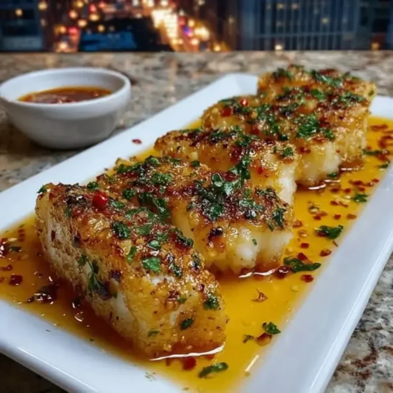 Best Sticky Garlic Butter Sweet Chili Cod Recipe