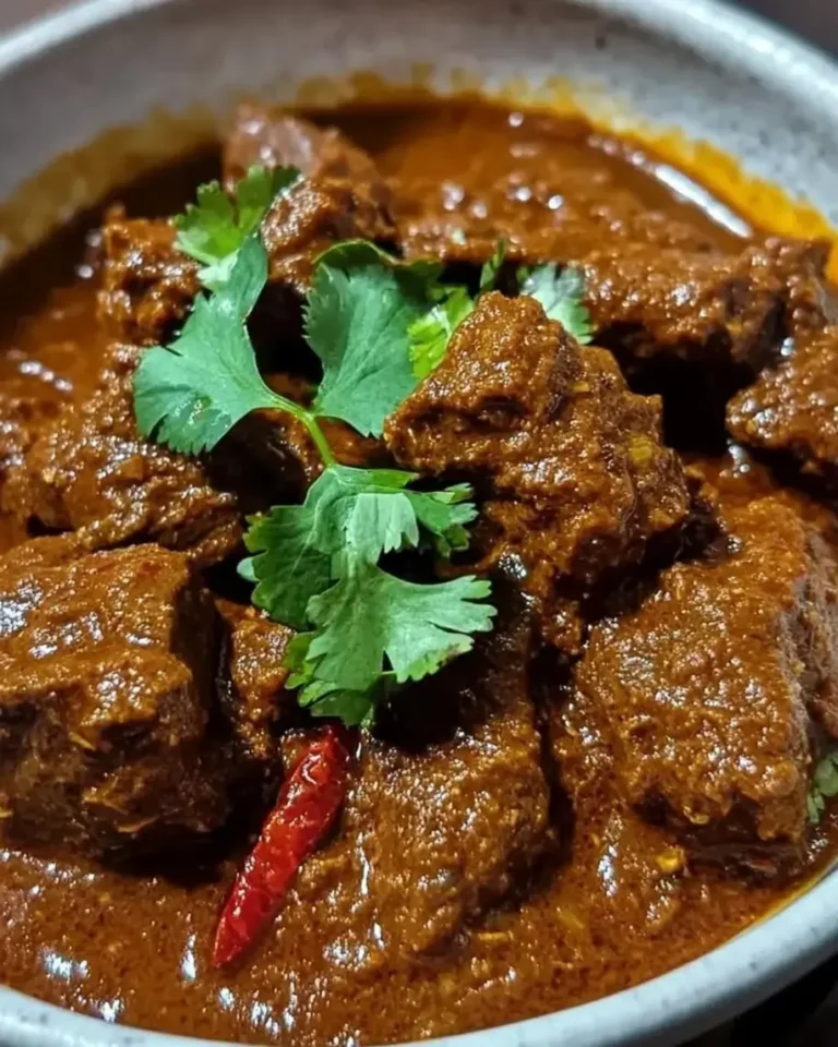 Royal Indian Lamb Bhuna with Rich Caramelized Onion Masala