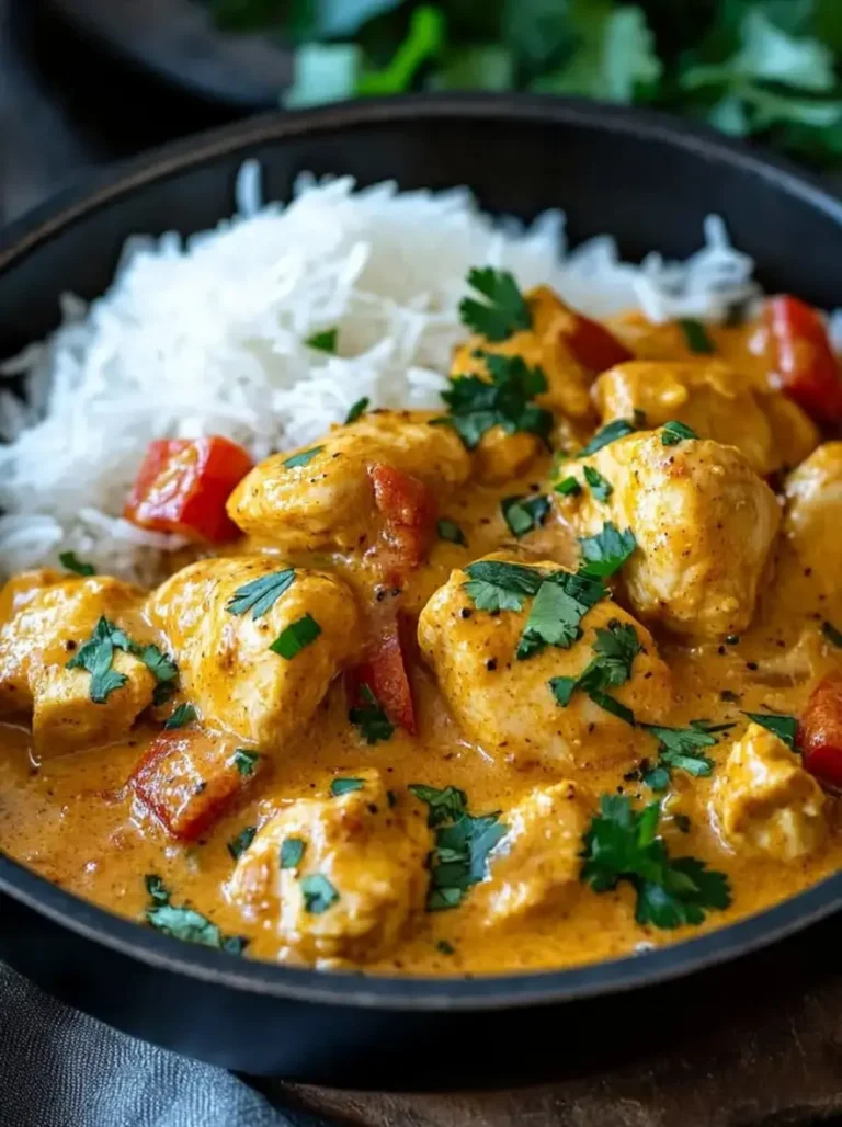Creamy Golden Coconut Curry Chicken Skillet Recipe