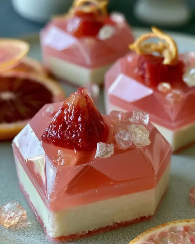 Diamond Blood Orange Cardamom Geometric Hearts Recipe