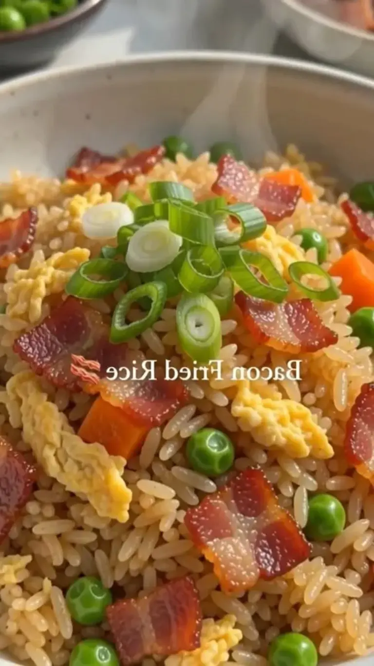 Easy Savory Bacon Fried Rice – Ready in 25 Minutes