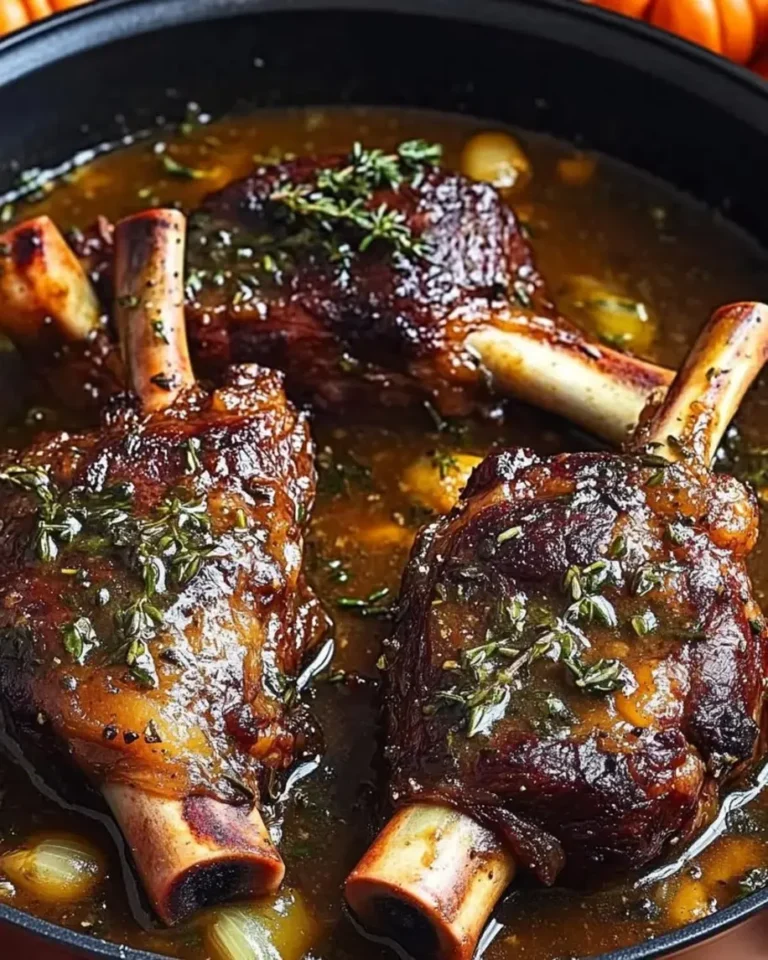 Braised Lamb Shanks – Fall Off the Bone Tender