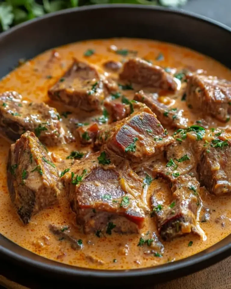 Seared Lamb in Creamy Golden Coconut Curry Sauce