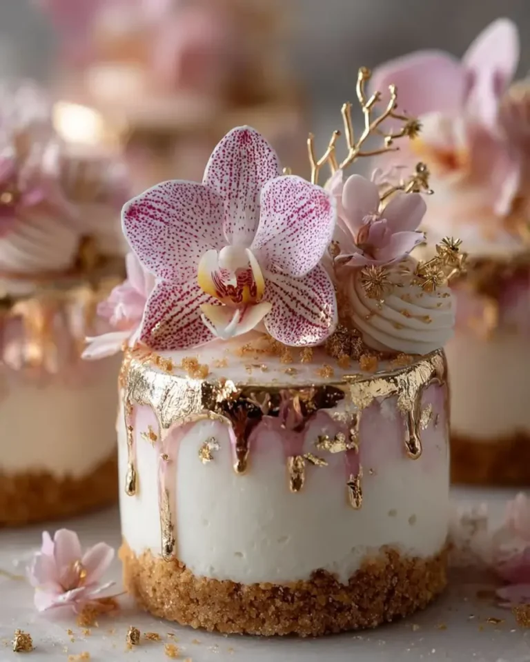 Perfect Vanilla Orchid Dream Bombs with Mirror Glaze