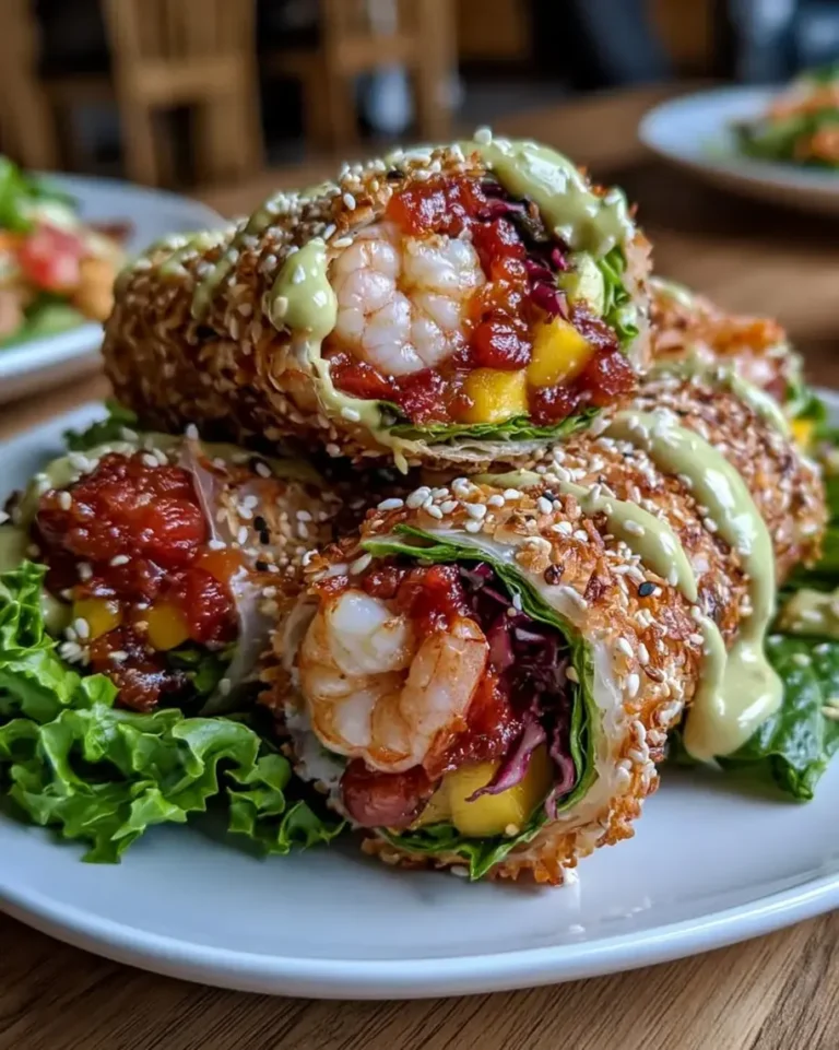 Crispy Rice Paper Shrimp Rolls Three Ways