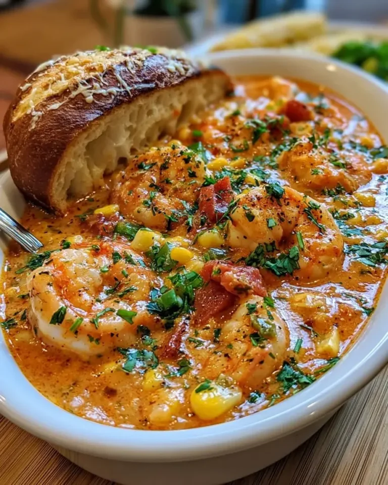 Best Creamy Cajun Shrimp and Corn Chowder Recipe