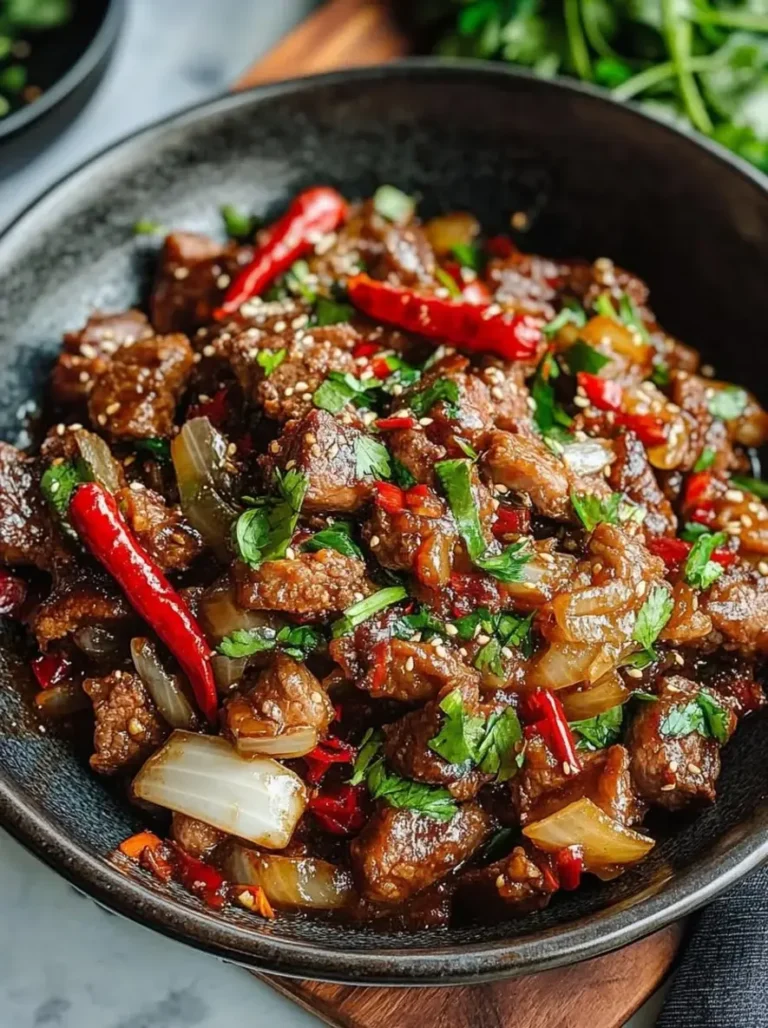 Authentic Sichuan Cumin Lamb Stir-Fry with Bold Wok Flavor