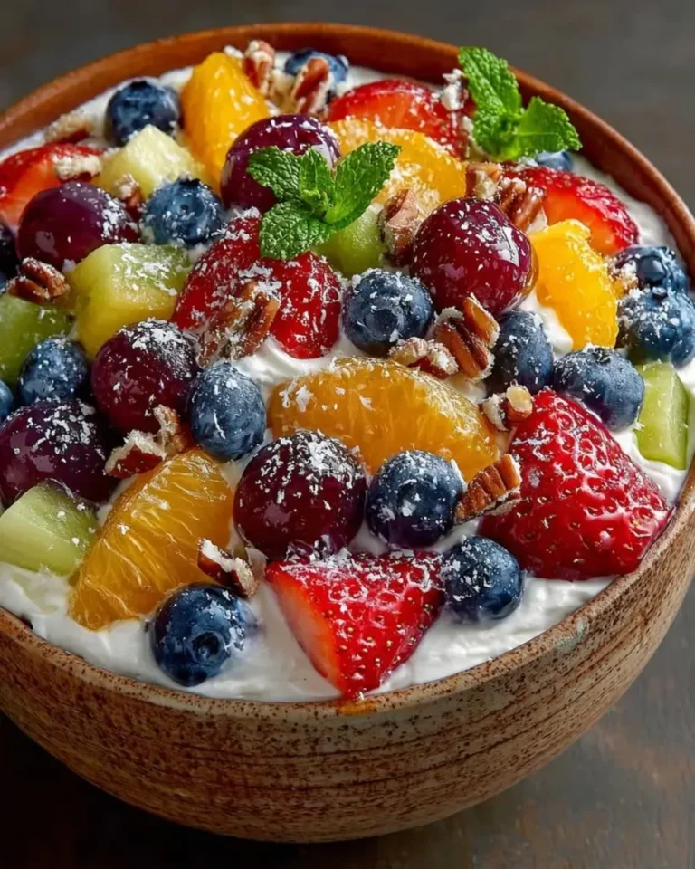 Creamy Frozen Fruit Salad – Easy Make Ahead Dessert