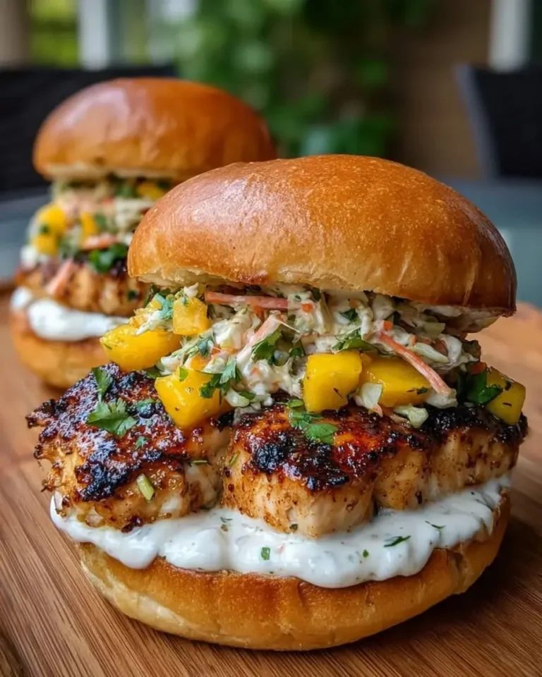 Blackened Mahi Mahi Sliders with Coconut Lime Crema