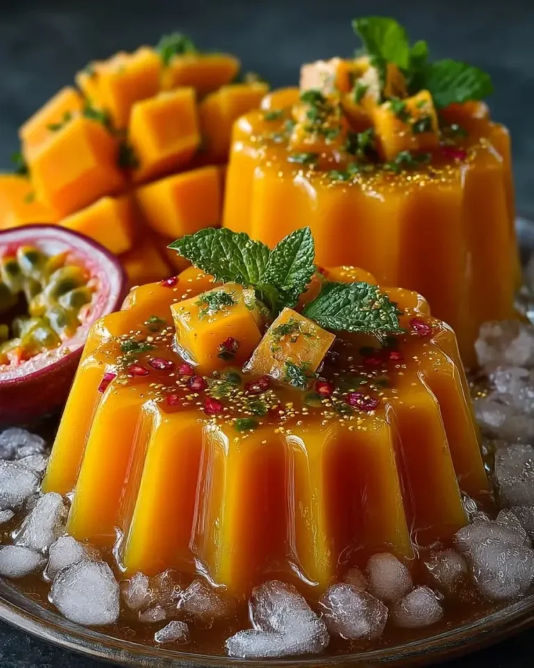 Golden Mango Sunburst Gems – Tropical Passionfruit Treat