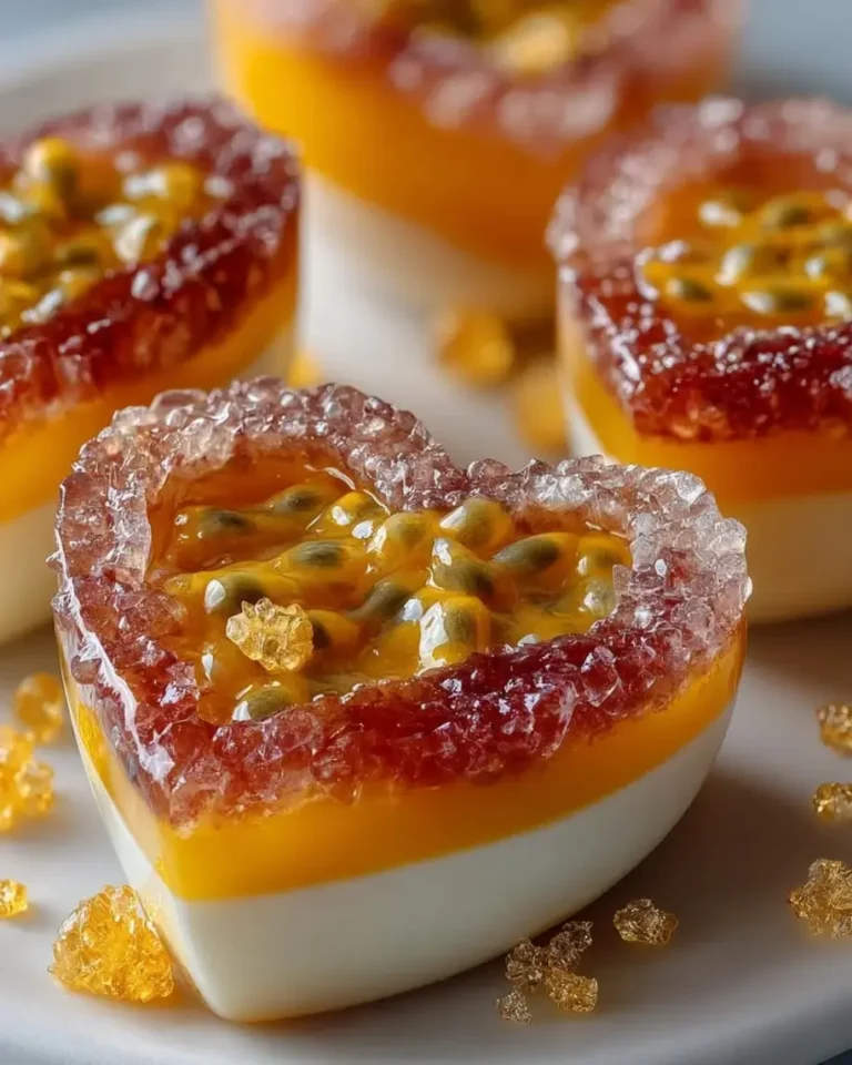 Golden Mango Passionfruit Geode Hearts You’ll Love