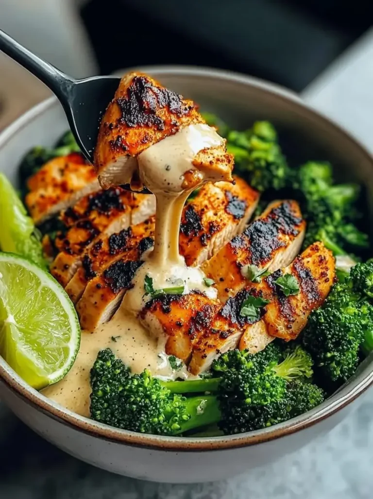 Charred Grilled Chicken Power Bowl with Creamy Lime Sauce