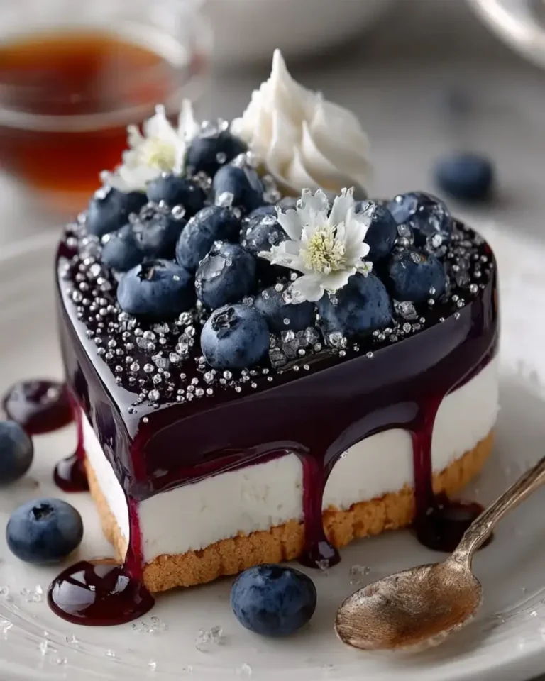 Blueberry Jasmine Crystal Hearts with Cream Center