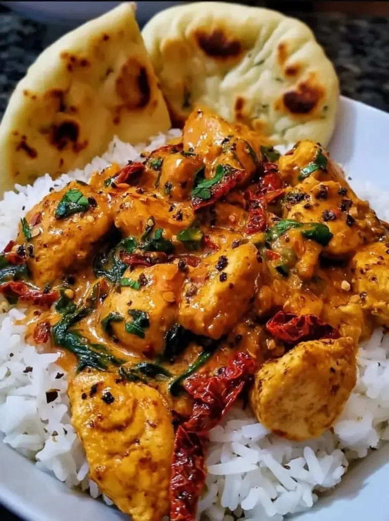 Creamy Coconut Curry Chicken with Sun-Dried Tomatoes