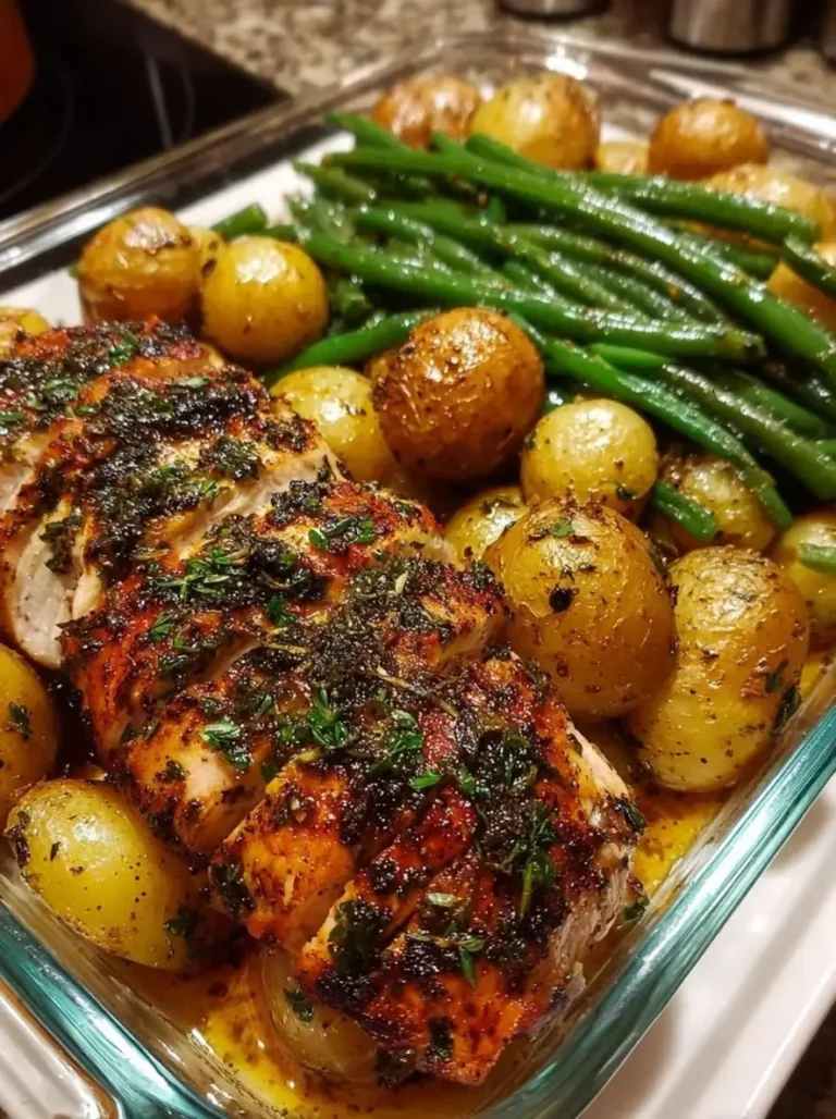 Ultimate One-Pan Garlic Herb Chicken with Potatoes