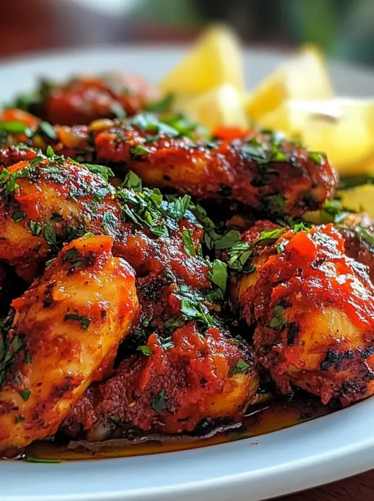 Fiery Piri-Piri Portuguese Chicken with Garlic and Lemon