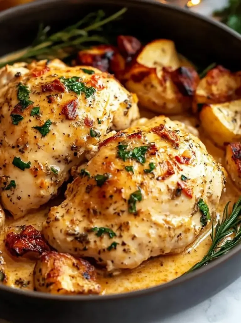 Sun-Dried Tomato Cream Chicken – Easy 35-Min Dinner