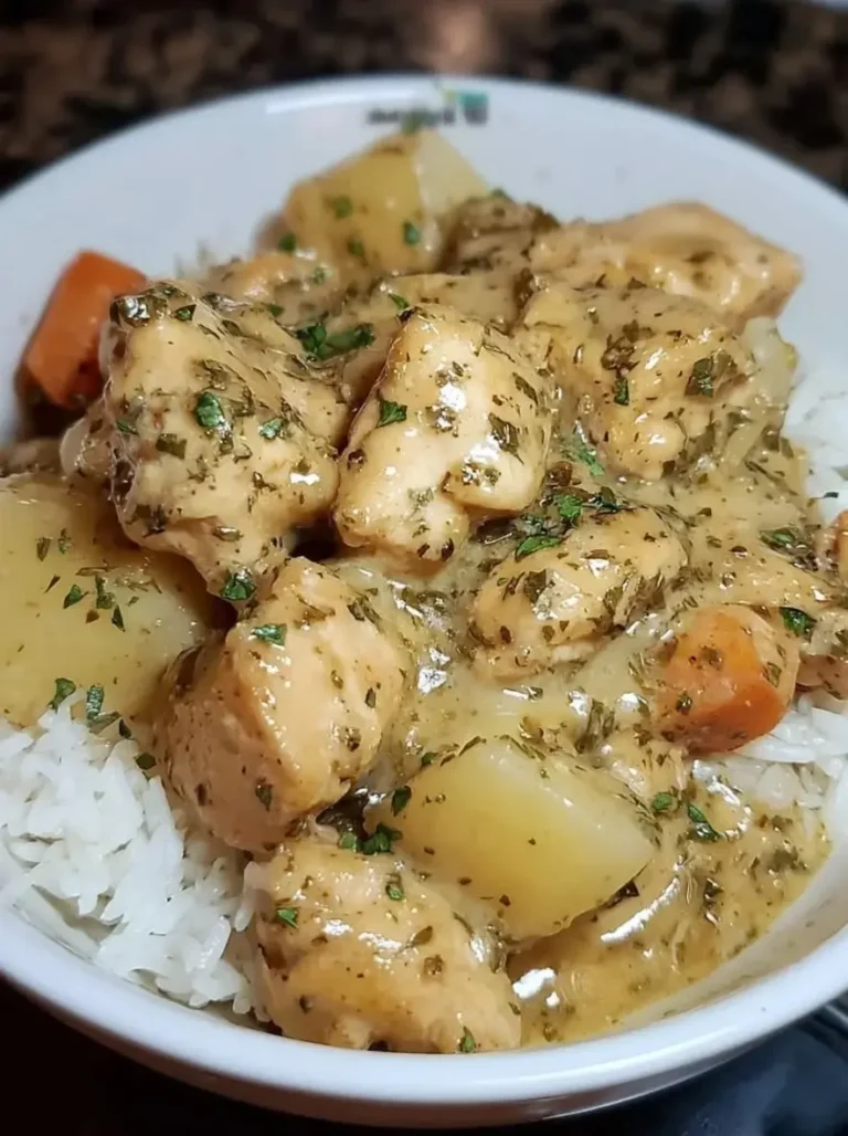 Creamy Garlic Herb Chicken with Silky Sauce Recipe