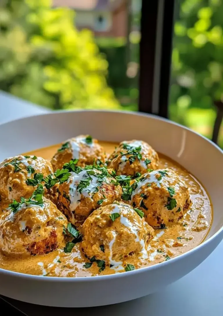 Creamy Coconut Curry Chicken Meatballs You’ll Love
