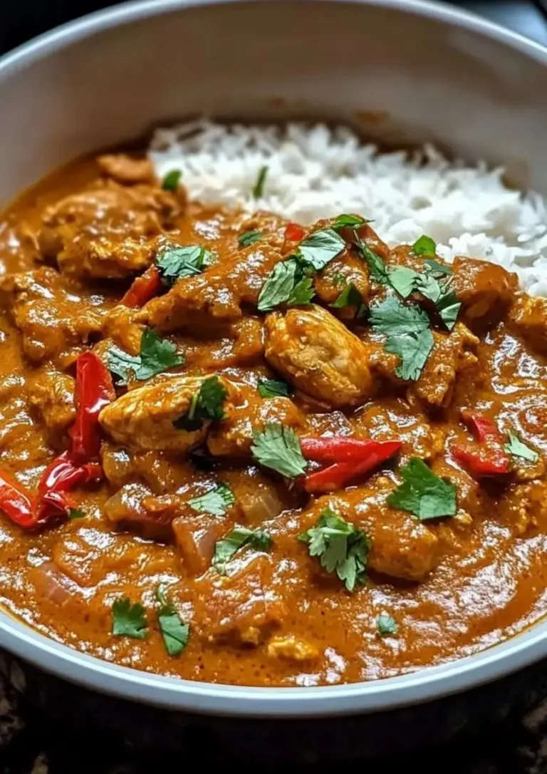 Fragrant & Creamy Slow-Cooked Coconut Chicken Curry