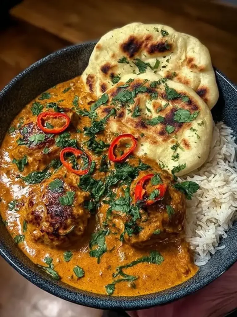 Rich Indian-Style Chicken Curry – Creamy One-Pot Recipe
