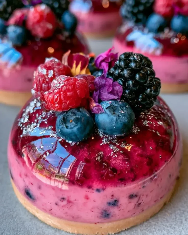 Dazzling Neon Berry Mirror Domes Made Simple