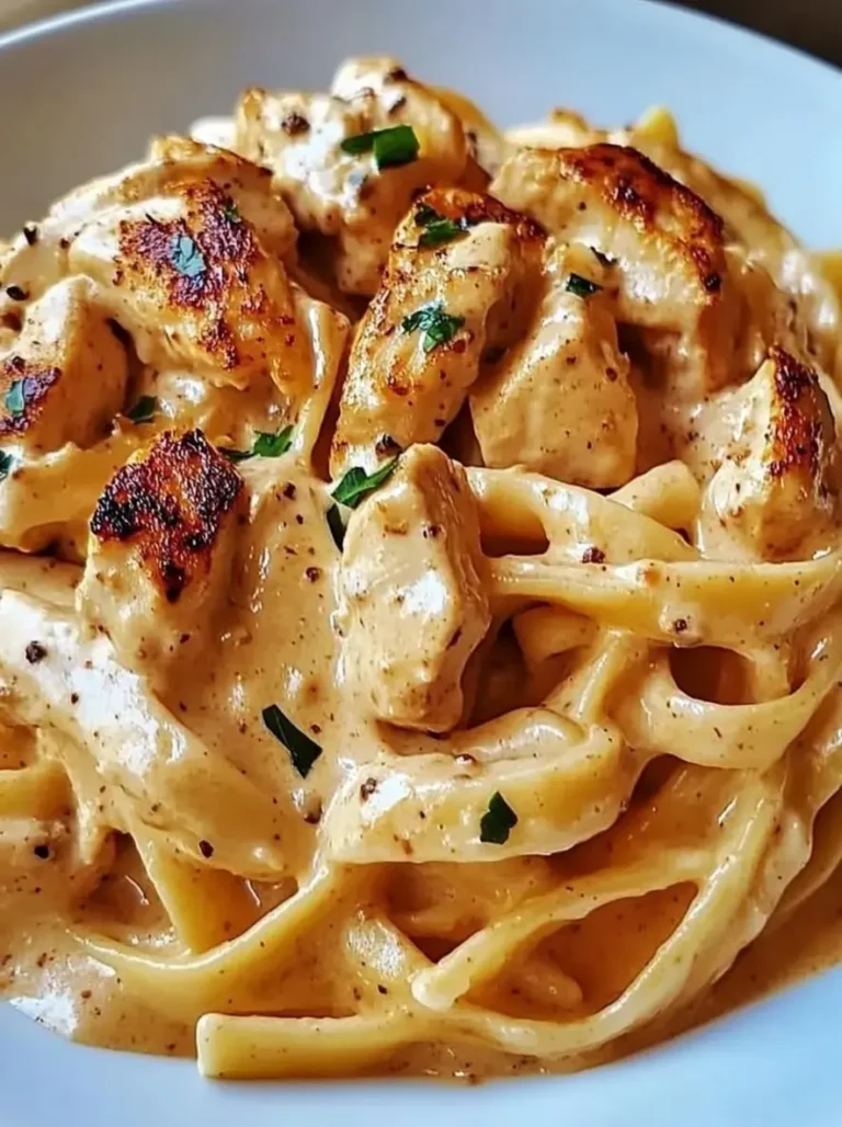Velvety Cajun Chicken Pasta with Parmesan Cream Sauce