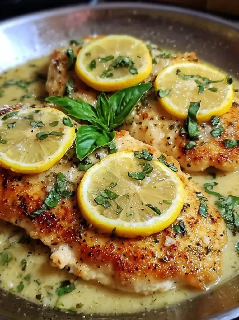 Golden Parmesan-Crusted Chicken Romano with Lemon Butter
