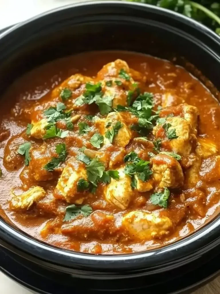 Easy Creamy Slow Cooker Chicken Tikka Masala Recipe